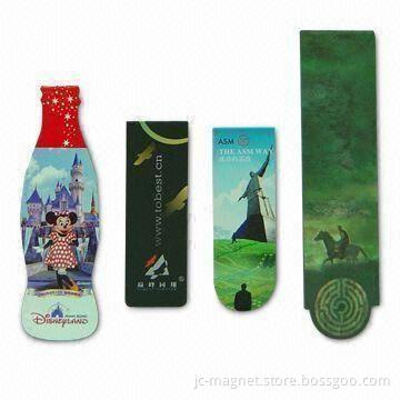 Magnetic Bookmark, Available in Different Shapes and Sizes